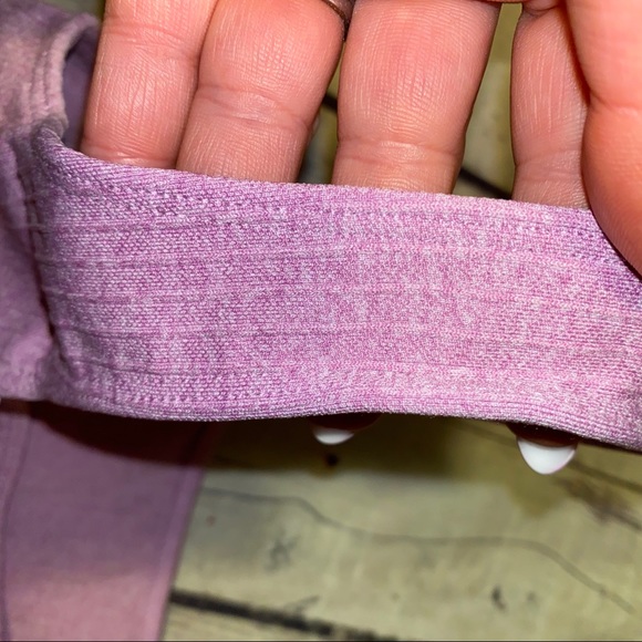 ☯️ Lily Lavender Ribbed Sports Bra ☯️ - Picture 6 of 9